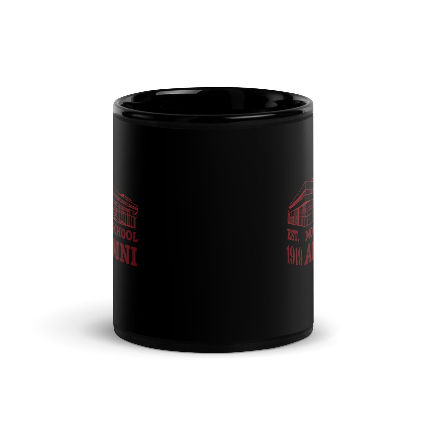 Moore School Alumni Black Glossy Mug