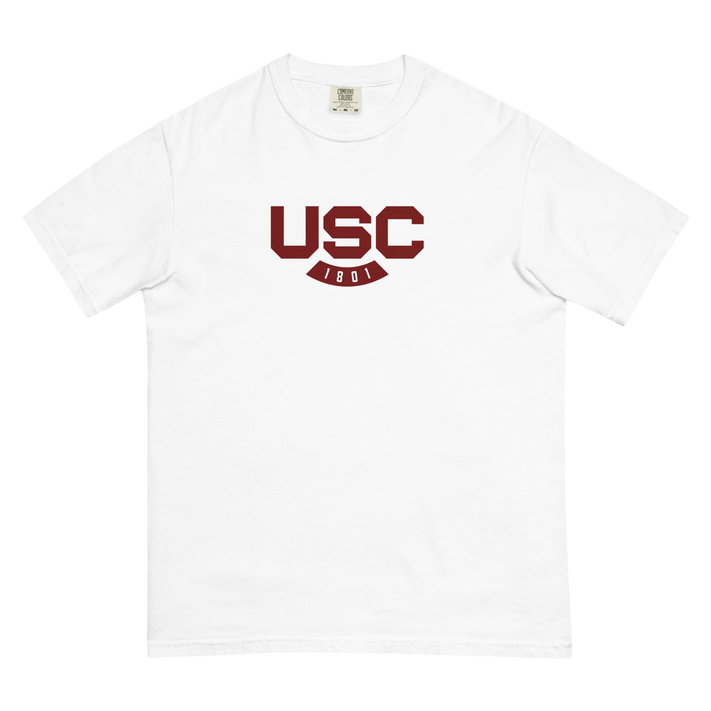 USC Unisex garment-dyed heavyweight t-shirt