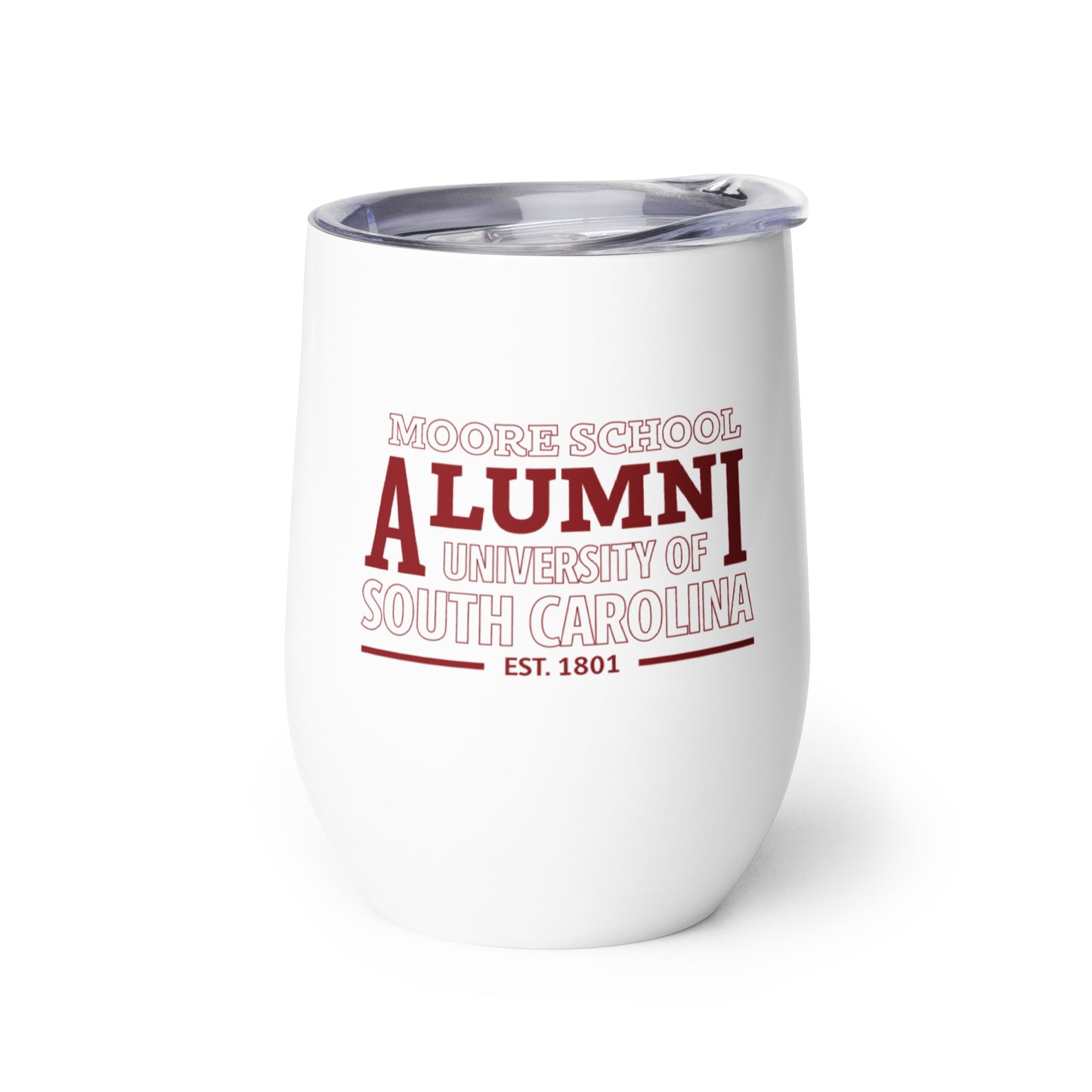 USC Moore Alumni Wine tumbler