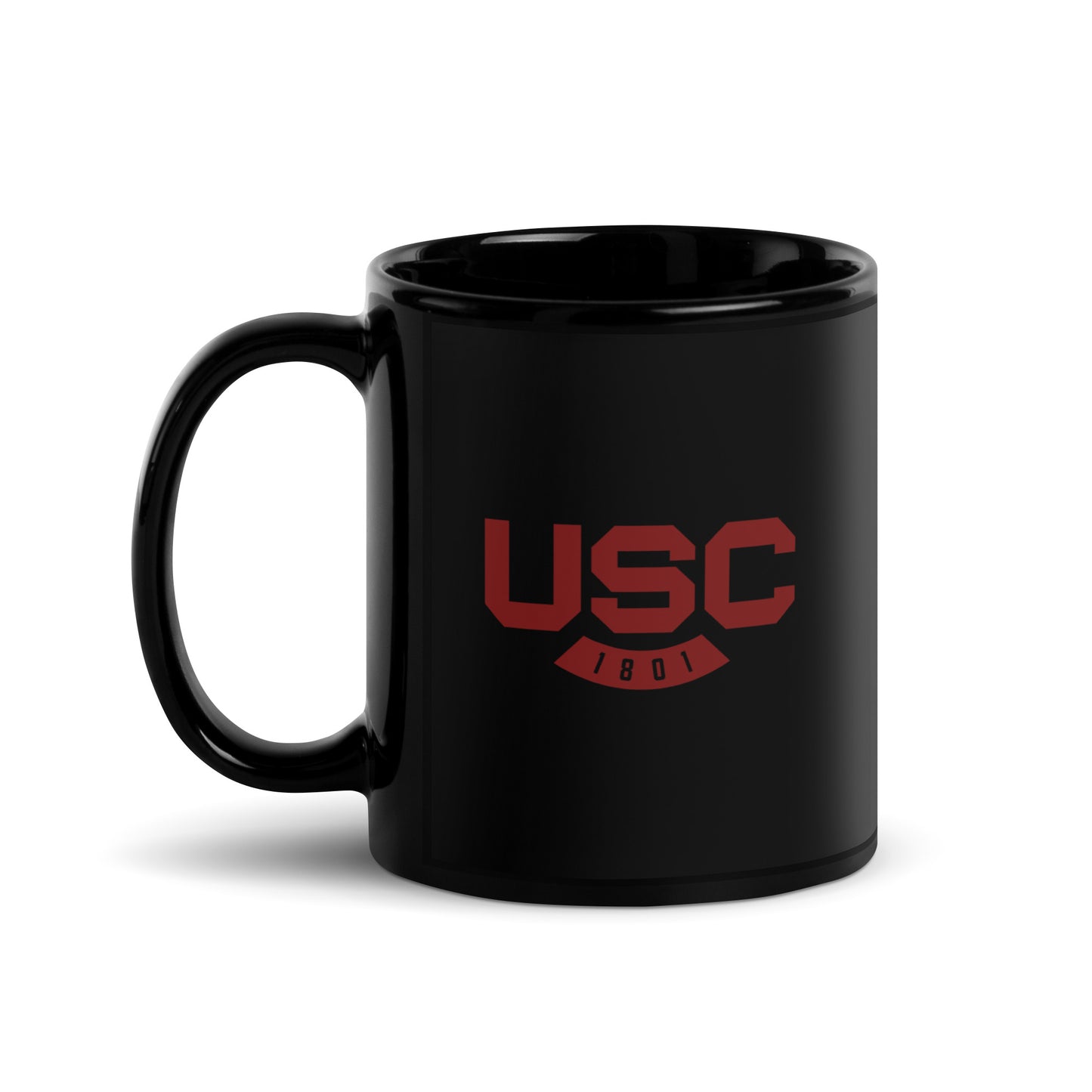 USC Black Glossy Mug