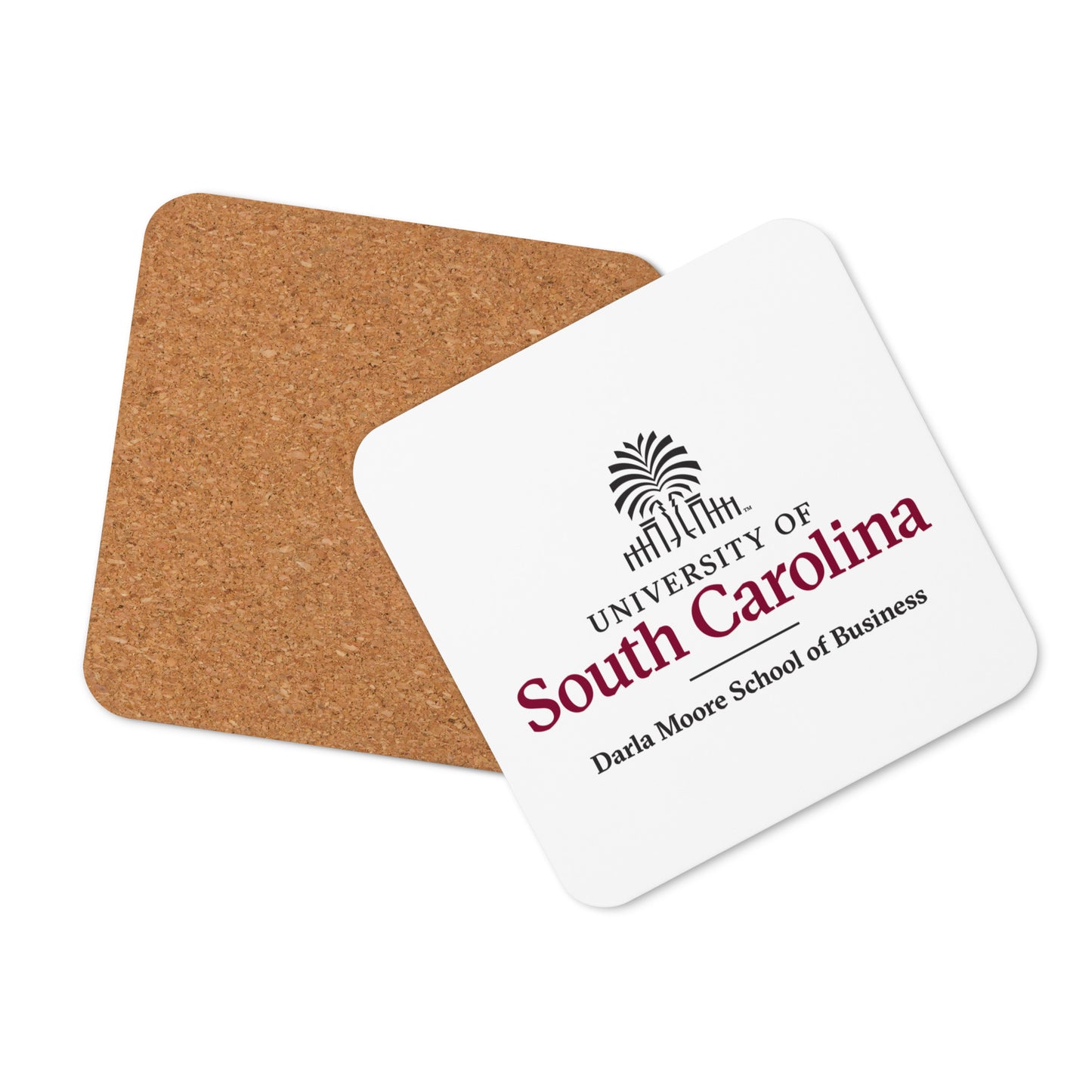 Cork-back coaster