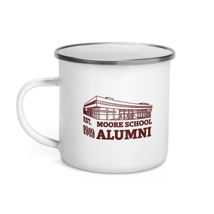 Moore School Alumni Enamel Mug
