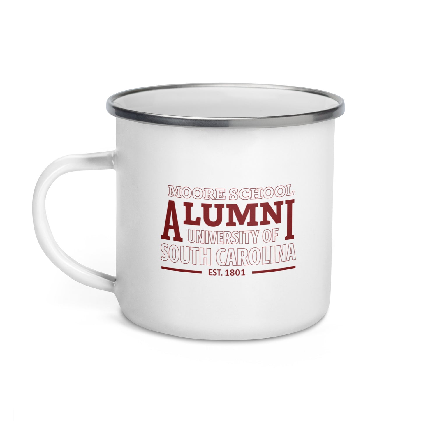 USC Moore Alumni Enamel Mug