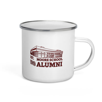 Moore School Alumni Enamel Mug