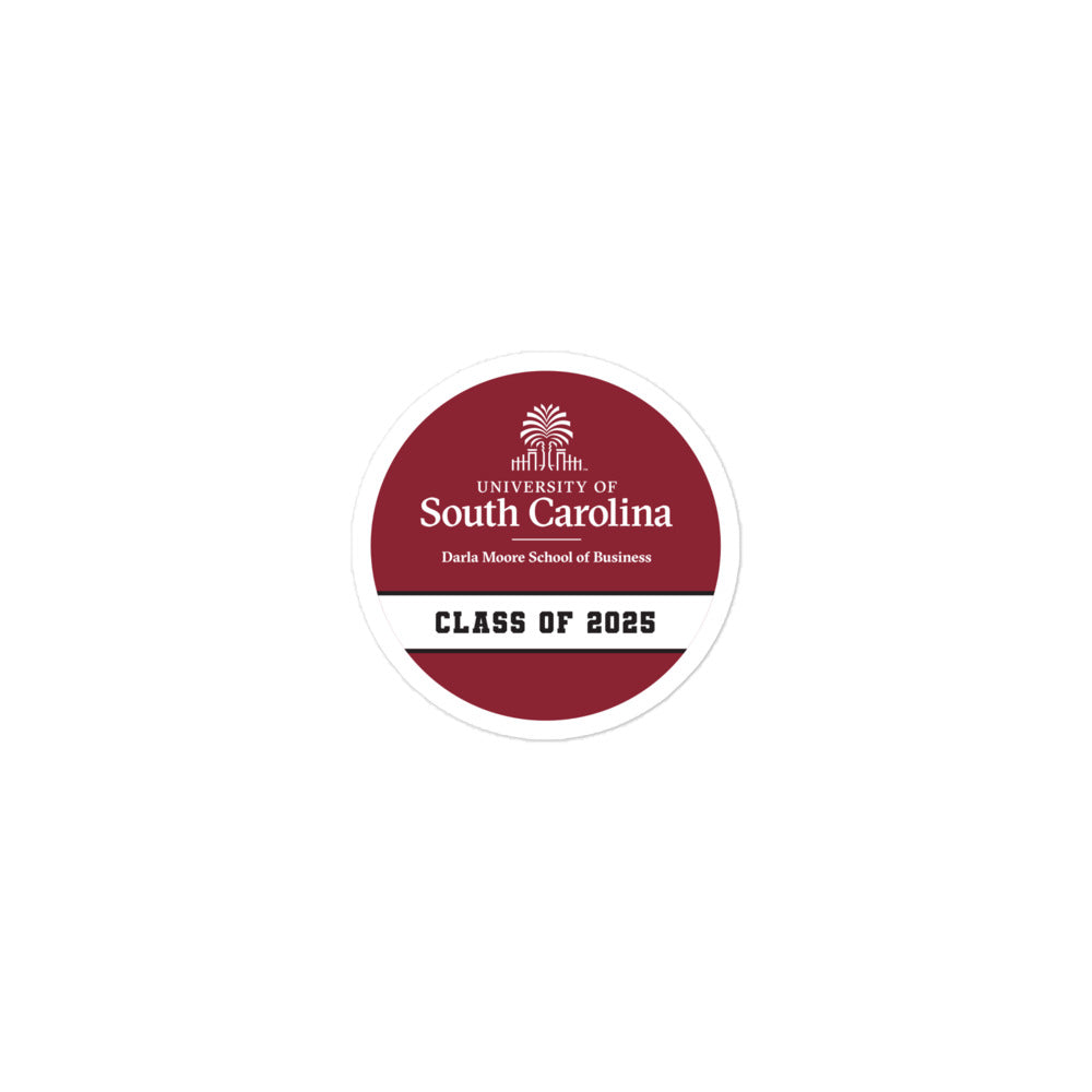 Class of 2025 Bubble-free stickers
