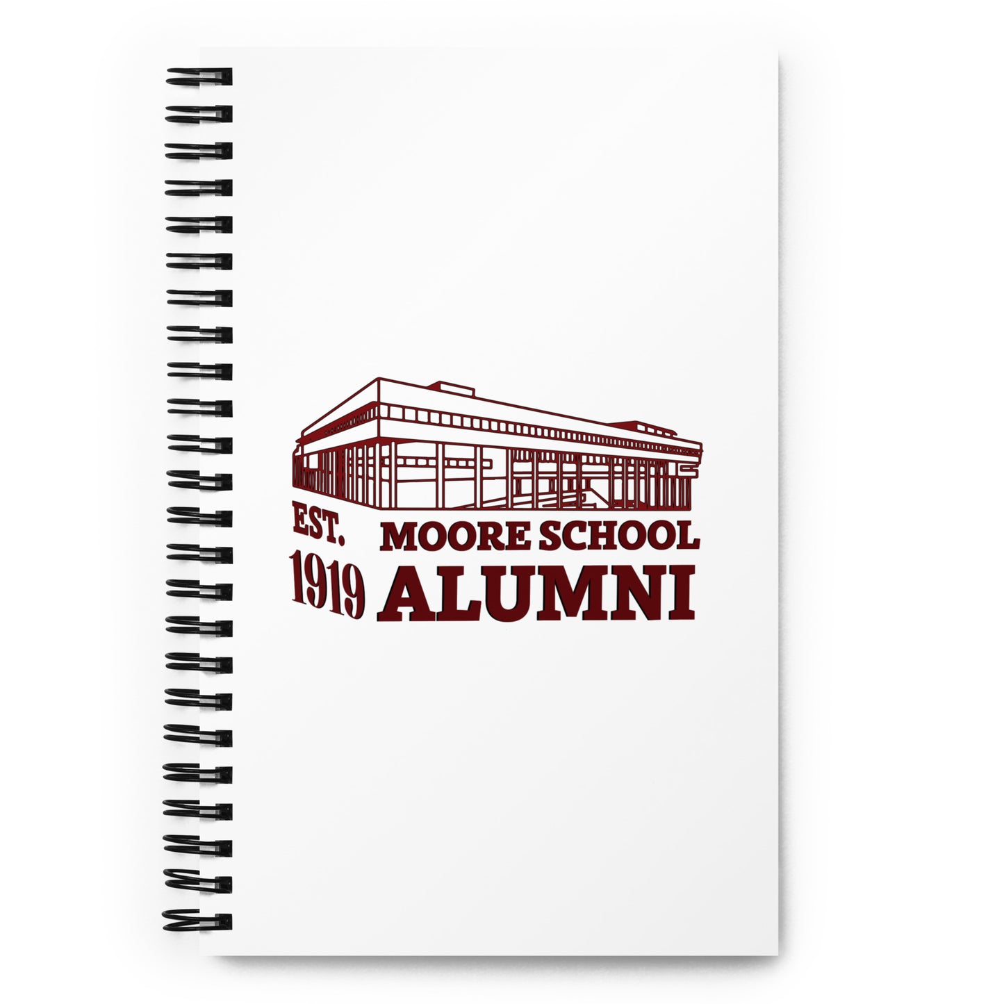 Moore School Alumni Spiral notebook