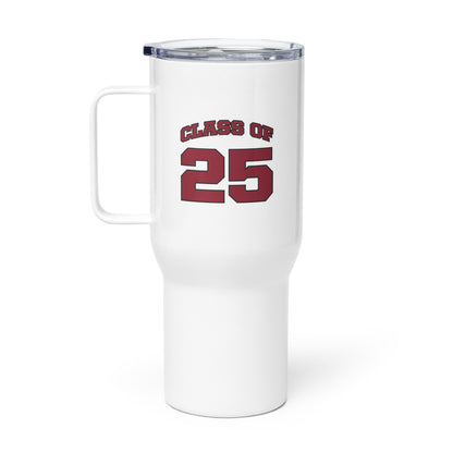 Class of 2025 Travel mug with a handle