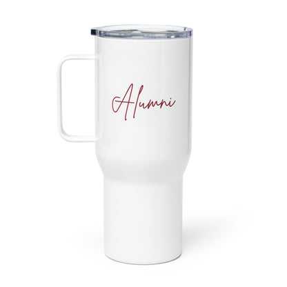 Alumni Travel mug with a handle