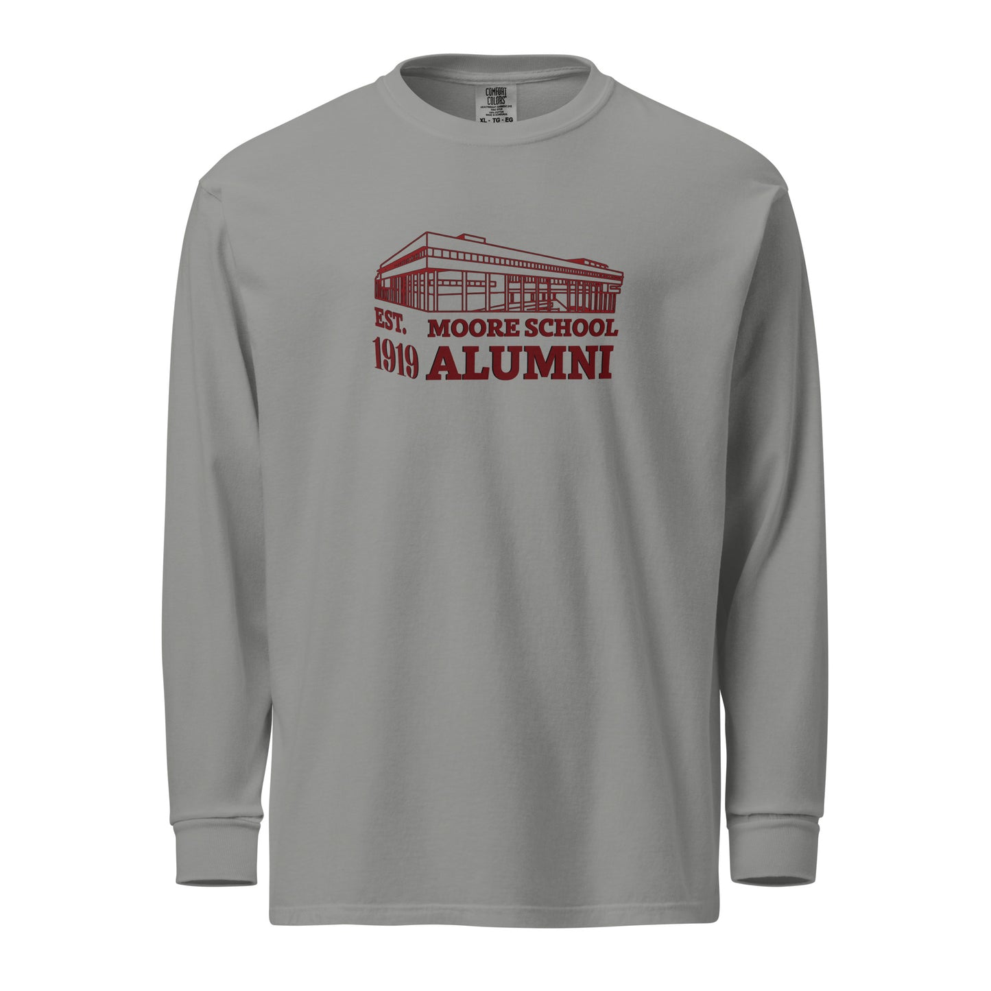 Moore School Alumni Garment-dyed heavyweight long-sleeve shirt