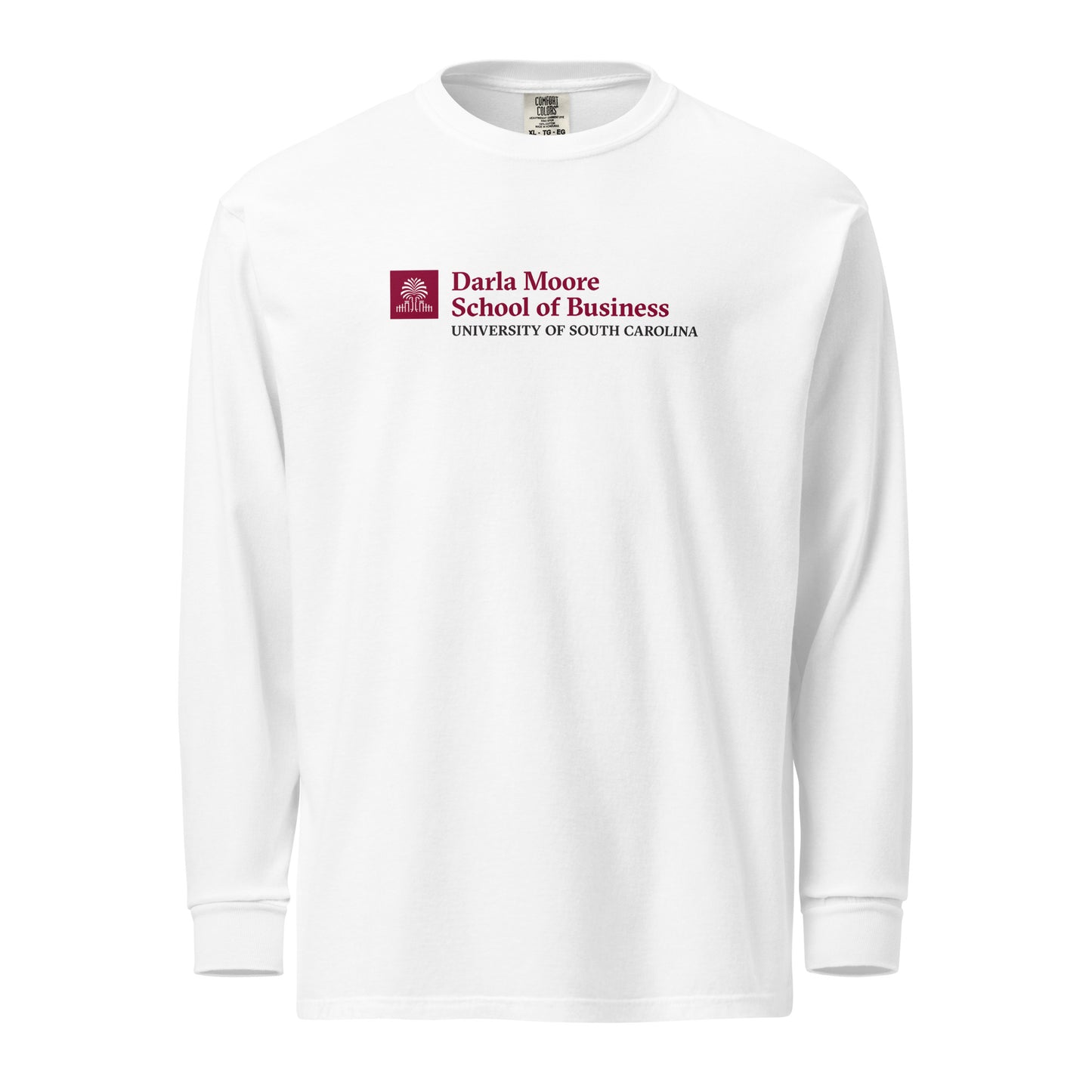 USC Garment-dyed heavyweight long-sleeve shirt