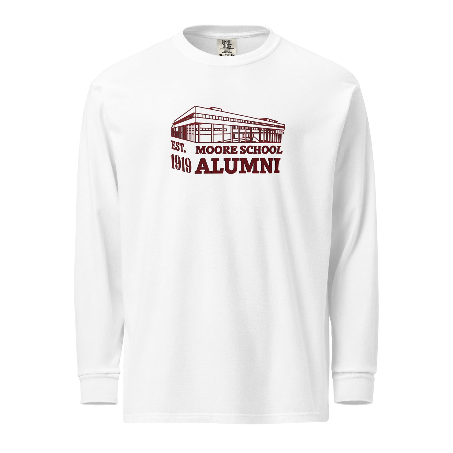 Moore School Alumni Garment-dyed heavyweight long-sleeve shirt