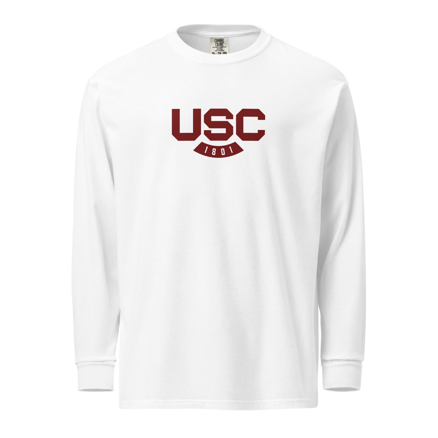 USC Garment-dyed heavyweight long-sleeve shirt