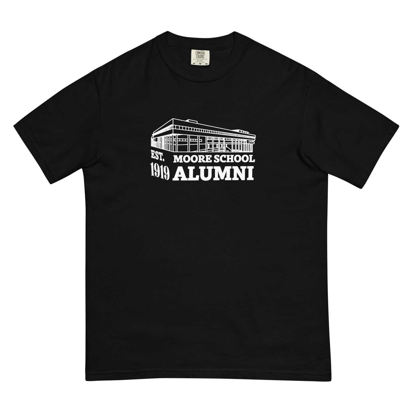 Moore School Alumni Unisex garment-dyed heavyweight t-shirt