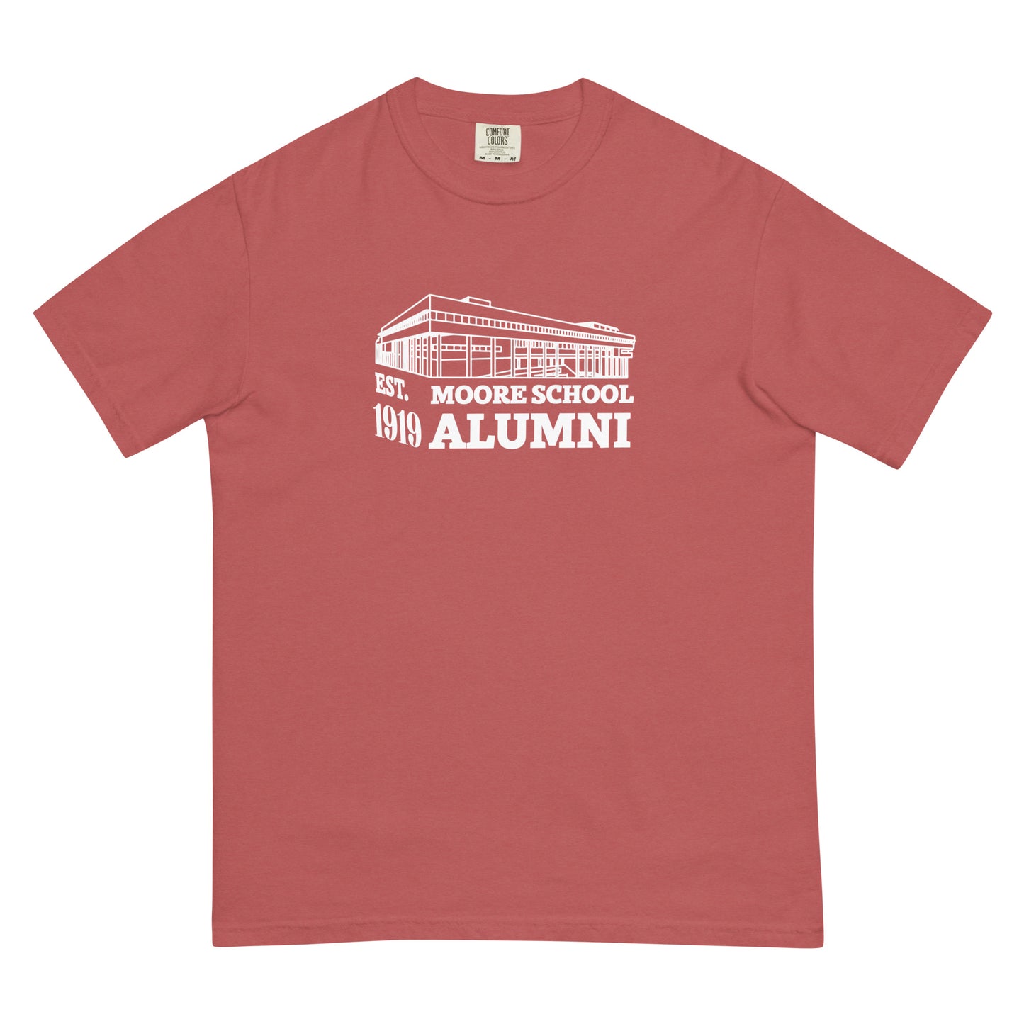 Moore School Alumni Unisex garment-dyed heavyweight t-shirt