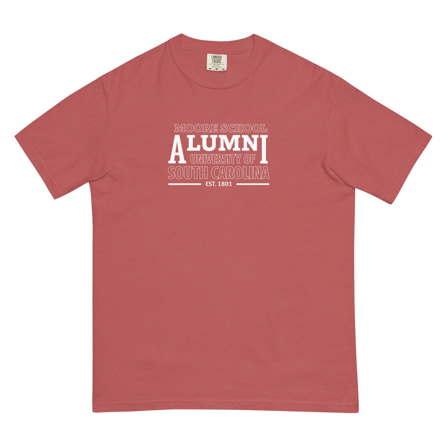 USC Moore Alumni Unisex garment-dyed heavyweight t-shirt