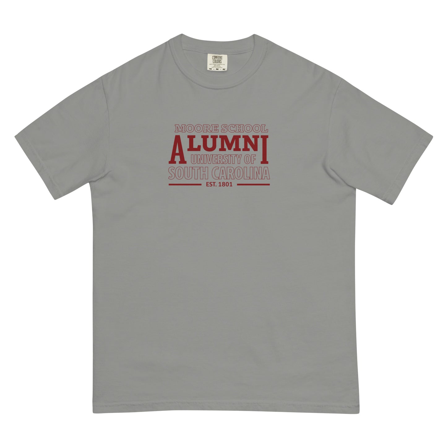 USC Moore Alumni Unisex garment-dyed heavyweight t-shirt