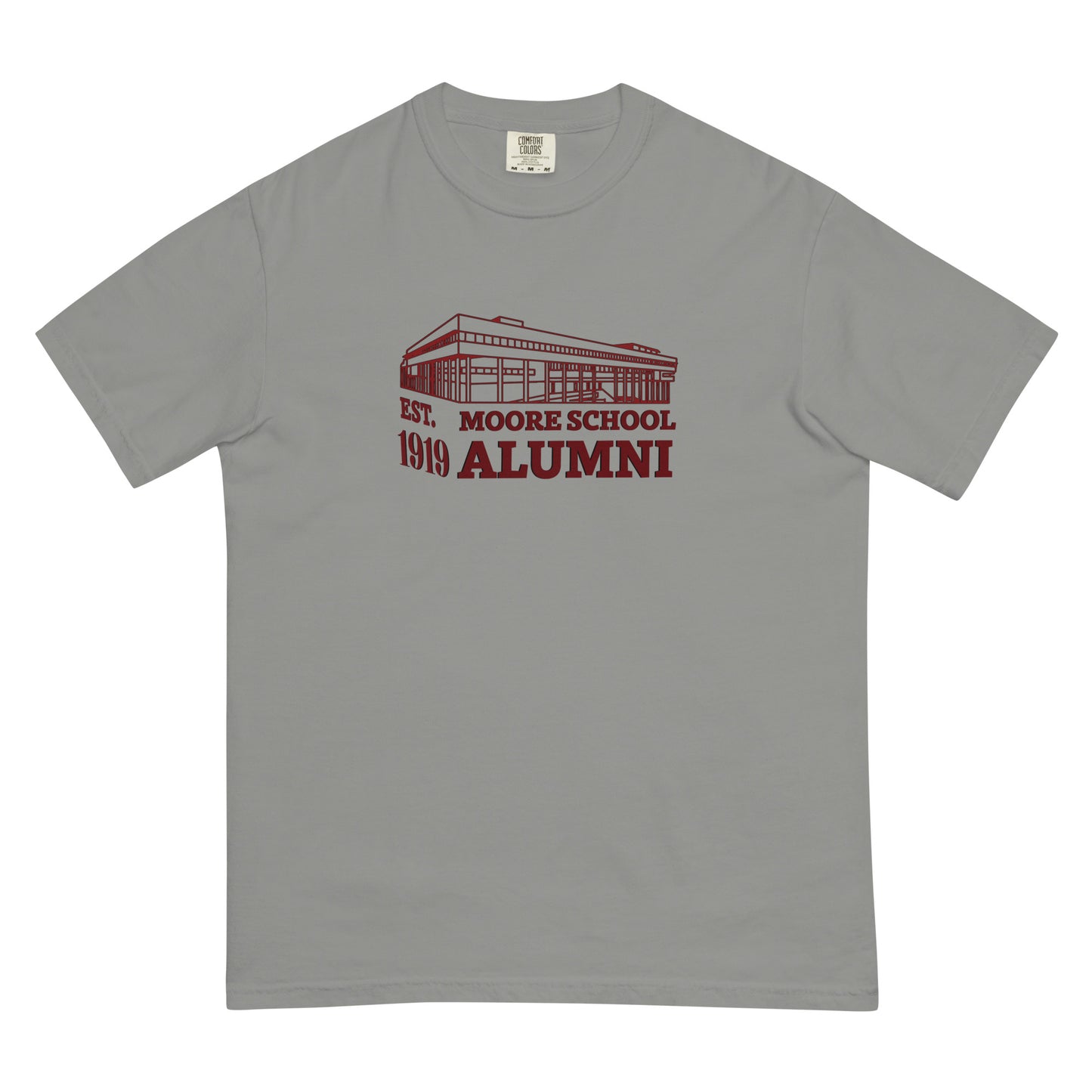 Moore School Alumni Unisex garment-dyed heavyweight t-shirt