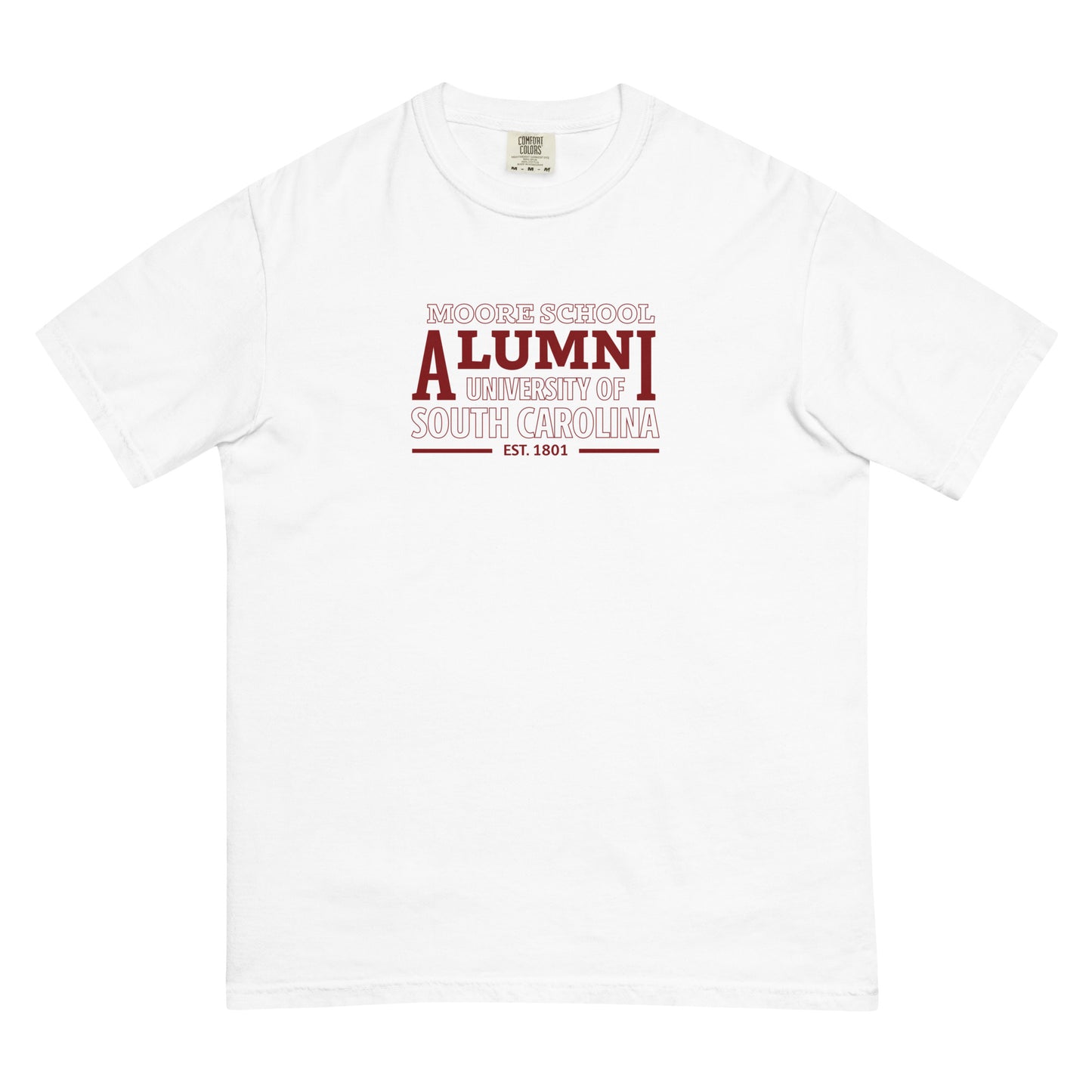 USC Moore Alumni Unisex garment-dyed heavyweight t-shirt