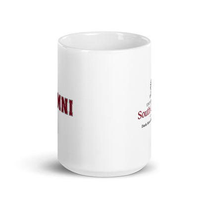 Alumni White glossy mug