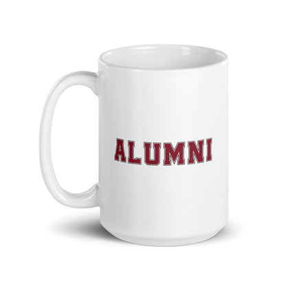 Alumni White glossy mug
