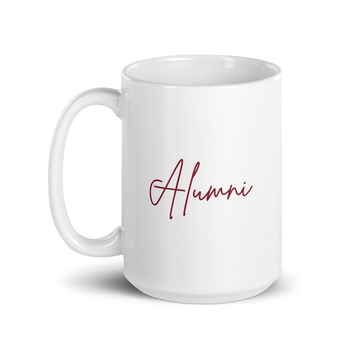 Alumni White glossy mug